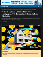 Senator Cynthia Lummis Introduces Mortgage Act To Recognize Bitcoin In Loan Eligibility