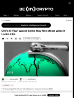 UNI’s 6-Year Wallet Spike May Not Mean What It Looks Like