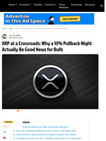 XRP Price Warning: A 10% Drop is Looming, but the Bull Run Isn't Dead Yet