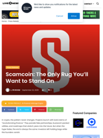 Scamcoin: The Only Rug You’ll Want to Stand On | Live Bitcoin News
