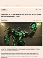 SUI Stalls at $1.56: Digitap ($TAP) is the Best Crypto Presale December Mover - AMBCrypto