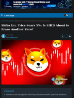 Shiba Inu Price Soars 5%: Is SHIB About to Erase Another Zero?