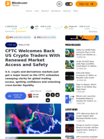 CFTC Welcomes Back US Crypto Traders With Renewed Market Access and Safety – Regulation Bitcoin News