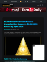 FLOKI Price Prediction: Neutral Consolidation Suggests $0.000035 Retest by April 2026 - Blockchain.News