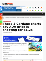 These 3 Cardano charts say ADA price is shooting for $1.25 - The Crypto News Wire