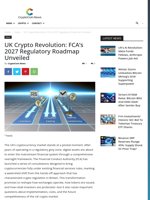 UK Crypto Revolution: FCA's 2027 Regulatory Roadmap Unveiled - CryptoCoin.News