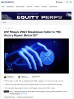 3 Bearish Signs Suggest XRP May Be Headed Below $1