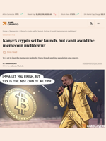 Kanye's crypto set for launch, but can it avoid the memecoin meltdown? - AMBCrypto