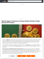 Despite Negative Daily Bitcoin ETF Inflows, The Bigger Trend Is Bullish: Bitcoin Hyper Pumps