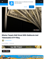Bitwise Targets Wall Street With Stablecoin And Tokenization ETF Filing