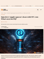 Injective’s ‘supply squeeze’ clears with 99% vote - What’s next for INJ? - AMBCrypto