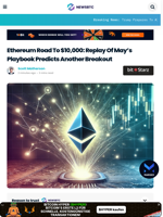 Ethereum Road To $10,000: Replay Of May’s Playbook Predicts Another Breakout