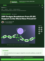 XRP Price Holds $1.80: Is the Time to Buy More or Sell?