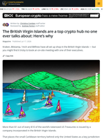 The British Virgin Islands are a Top Crypto Hub No One Ever Talks About: Here’s Why