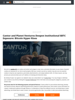 Bitcoin Hyper Gains Spotlight as Cantor and Planet Ventures Deepen Institutional $BTC Exposure