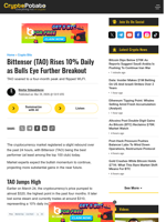 Bittensor (TAO) Rises 10% Daily as Bulls Eye Further Breakout