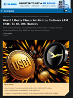 World Liberty Financial Airdrop Delivers $4M USD1 To 85,106 Holders