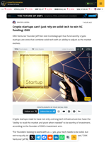 Crypto startups can’t just rely on solid tech to win VC funding: OKX