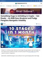 Something Huge Is Unfolding in Crypto – Get Ready – As BNB Eyes Breakout and Pudgy Penguins Navigates Volatility - TheNewsCrypto