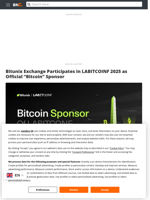 Bitunix Exchange Participates in LABITCOINF 2025 as Official “Bitcoin” Sponsor - Brave New Coin