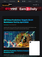 WIF Price Prediction: Targets $0.21 Resistance Test by April 2026 - Blockchain.News