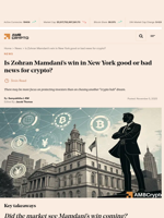 Is Zohran Mamdani's win in New York good or bad news for crypto? - AMBCrypto