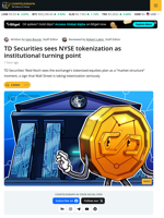 NYSE Tokenized Stocks Draw Attention From TD Securities