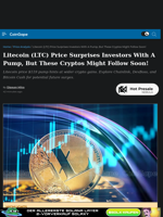 Litecoin (LTC) Price Surprises Investors With A Pump, But These Cryptos Might Follow Soon!