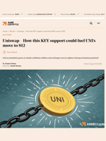 Uniswap - How this KEY support could fuel UNI’s move to $12 - AMBCrypto
