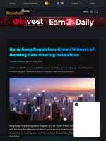 Hong Kong Regulators Crown Winners of Banking Data Sharing Hackathon - Blockchain.News