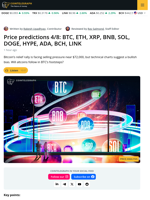 Bitcoin’s Rally To $72K Highlights Improving Market Structure