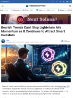 Bearish Trends Can’t Stop Lightchain AI’s Momentum as It Continues to Attract Smart Investors