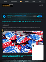 Polymarket boosts Eizenkot to 49% after Likud vote injunction - Blockchain.News