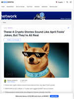 April Fool: How These 4 Tokens Fooled the Crypto Community