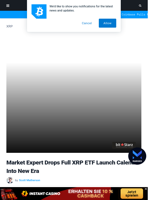 Market Expert Drops Full XRP ETF Launch Calendar Into New Era | Bitcoinist.com