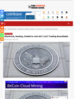 Blackrock, Nasdaq, Citadel to Join SEC’s 24/7 Trading Roundtable - The Crypto News Wire