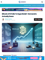 Bitcoin ATH Fails To Hype Retail—Demand Is Actually Down