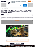XRP Mini-Golden Cross Almost In: Will It Help Price?