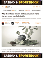 Why Robinhood Chain’s $1M revenue milestone signals a new on-chain battle - AMBCrypto