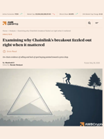 Examining why Chainlink's breakout fizzled out right when it mattered - AMBCrypto