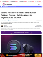Solana Price Prediction: Rare Bullish Pattern Forms – Is SOL About to Skyrocket to $1,000?