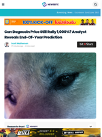 Can Dogecoin Price Still Rally 1,000%? Analyst Reveals End-of-Year Prediction