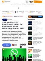 XRP and RLUSD Positioned to Do for Payments What Whatsapp Did to SMS – Featured Bitcoin News
