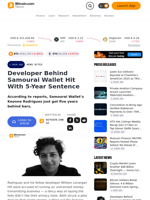 Developer Behind Samourai Wallet Hit With 5-Year Sentence – News Bytes Bitcoin News