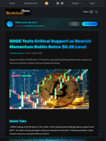 DOGE Tests Critical Support as Bearish Momentum Builds Below $0.20 Level - Blockchain.News