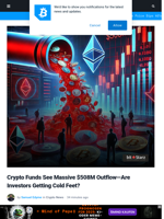 Crypto Funds See Massive $508M Outflow—Are Investors Getting Cold Feet?