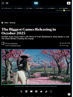 The Biggest Games Releasing in October 2025 - Decrypt