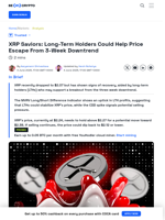 These Holders Could Help XRP Break Out of 3-Week Downtrend