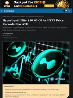 Hyperliquid Hits $10.6B OI As HYPE Price Records New ATH