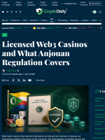 Licensed Web3 Casinos and What Anjouan Regulation Covers - Crypto Daily